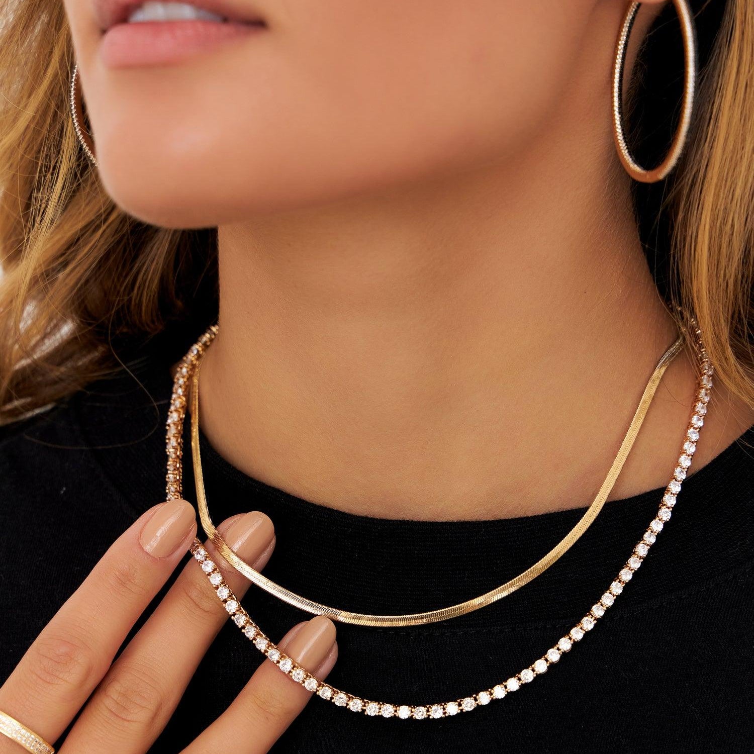Choker Esteira Laminada - La Notre