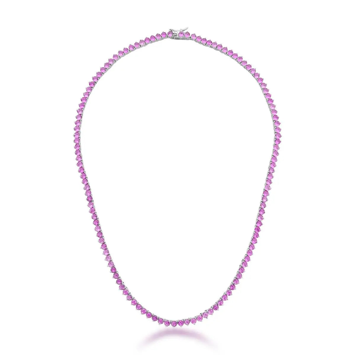 Colar Riviera 3 Garras - Pink