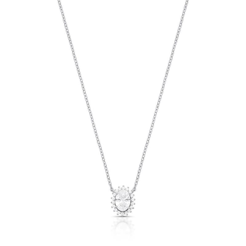 Colar Cristal Shine - Prata 925
