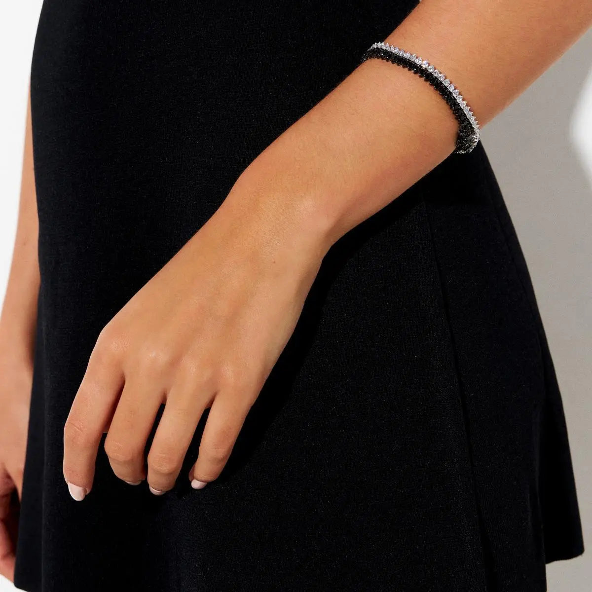 Pulseira Riviera 3 Garras - Cristal