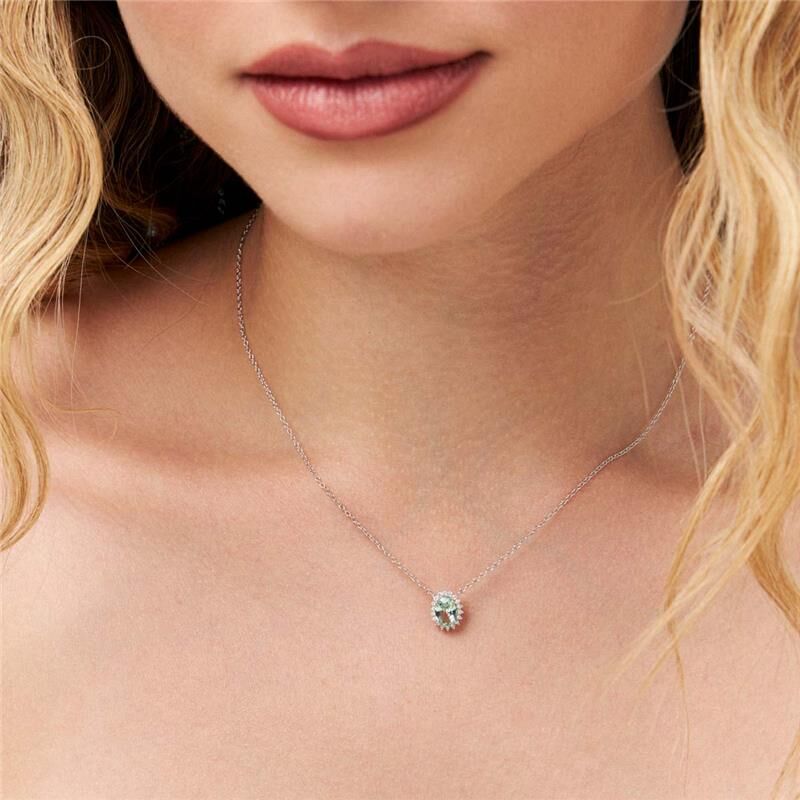 Colar Cristal Shine - Prata 925