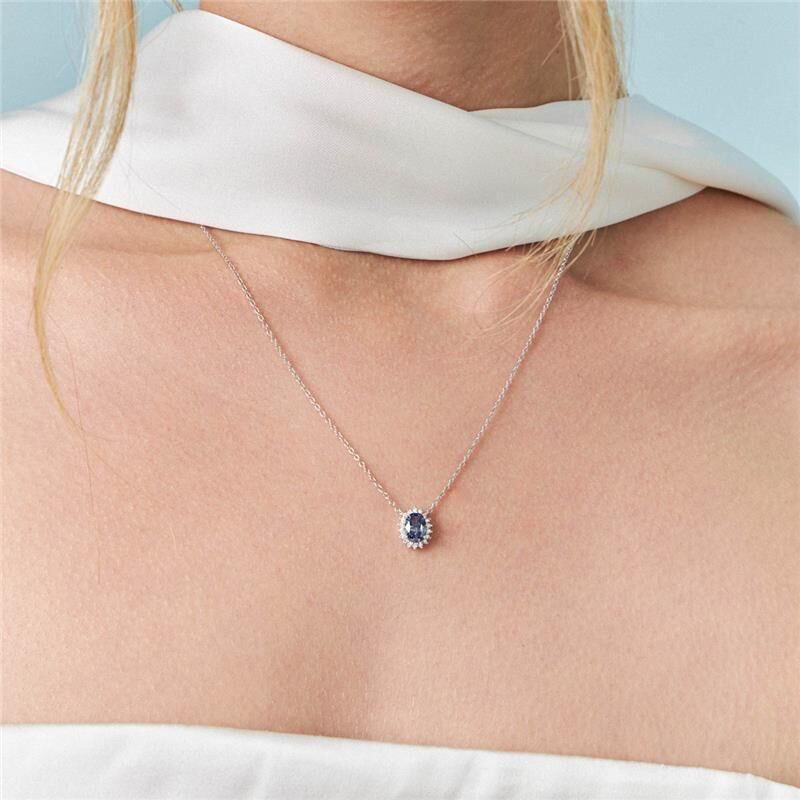 Colar Cristal Shine - Prata 925
