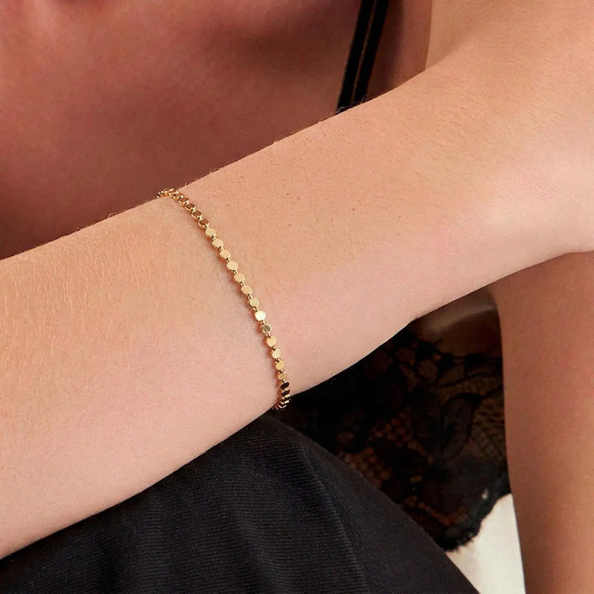 Pulseira com Bolinhas