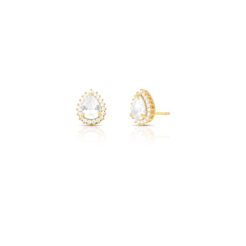 Brinco Gota Cristal