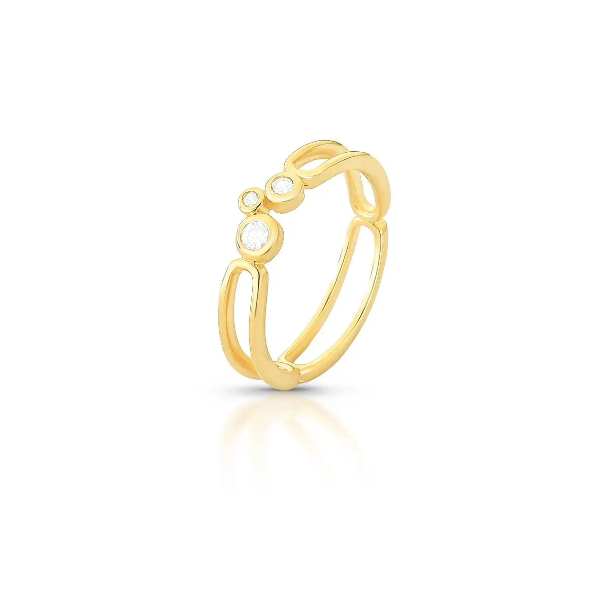 Anel Geometric Cristal