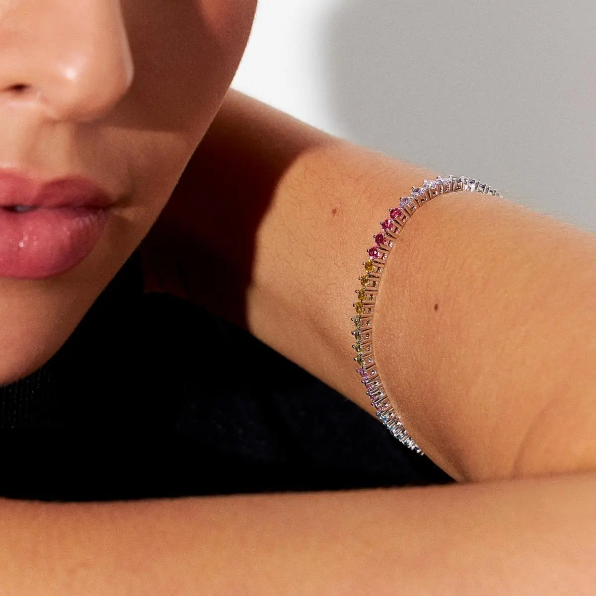 Pulseira Riviera 3 Garras - Multicolor