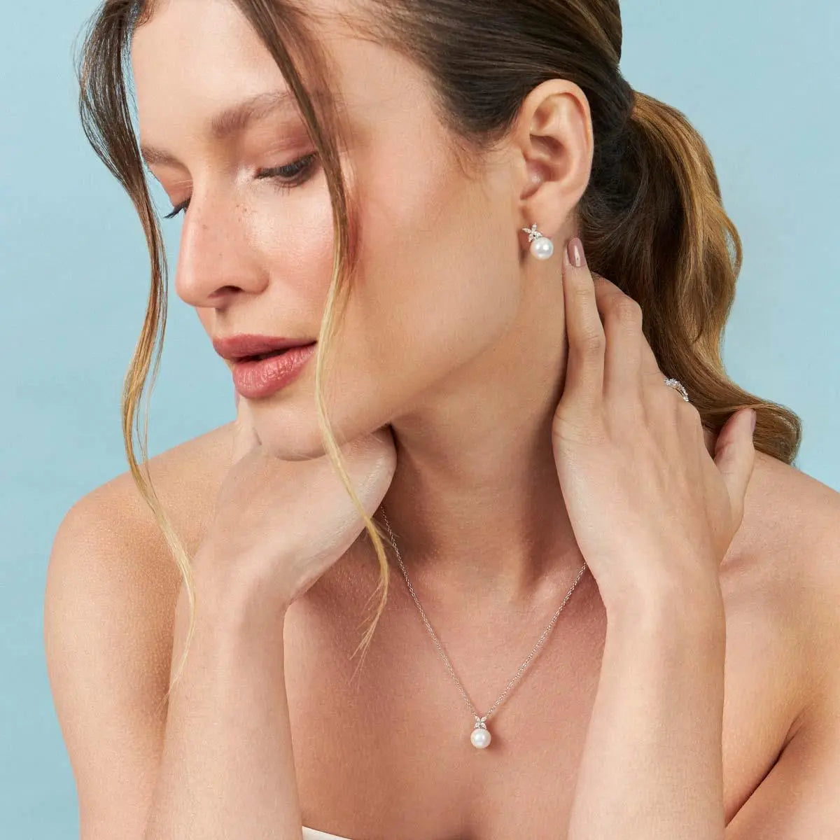 Brinco Pearls Exclusive - Prata 925