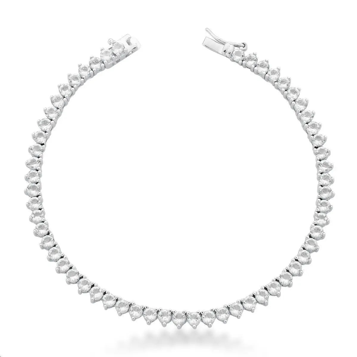 Pulseira Riviera 3 Garras -  Cristal