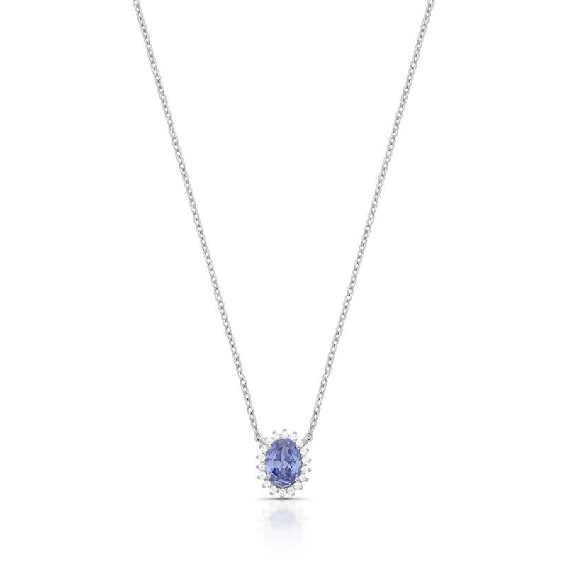 Colar Cristal Shine - Prata 925