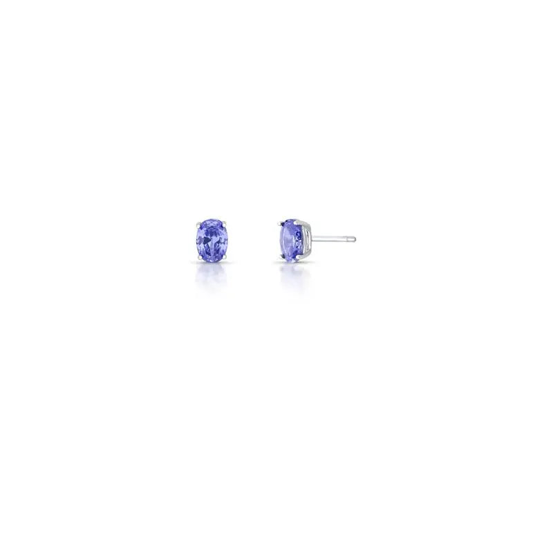 Brinco Ponto de Luz Cristal Oval