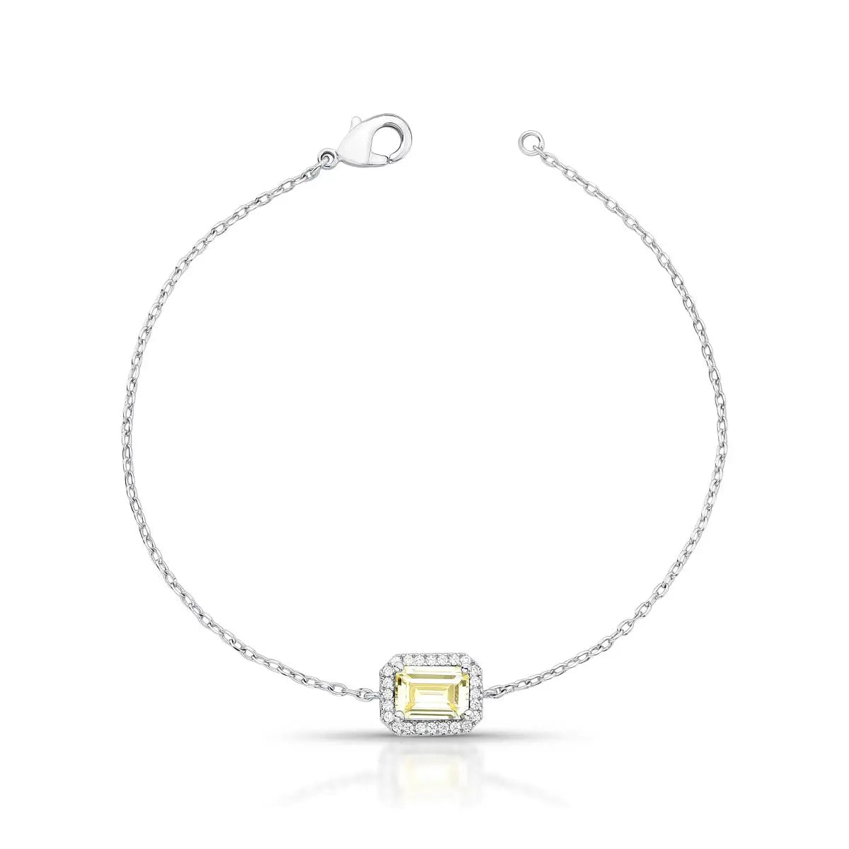 Pulseira Cristal Yellow Fancy