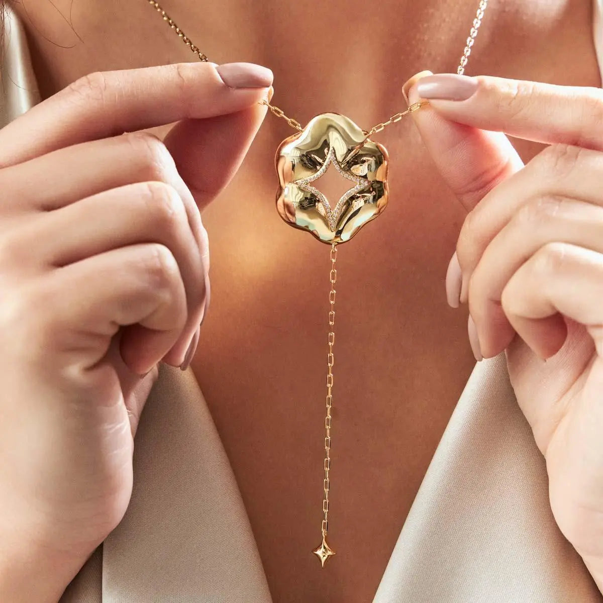 Mix Elegance - Colar e Brinco