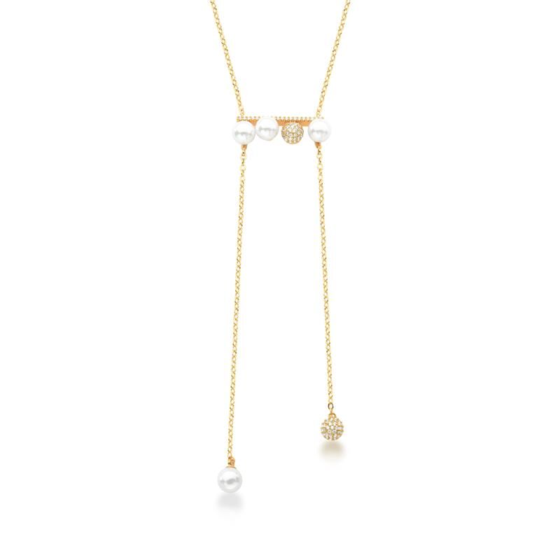 Colar Golden Grace Lariat